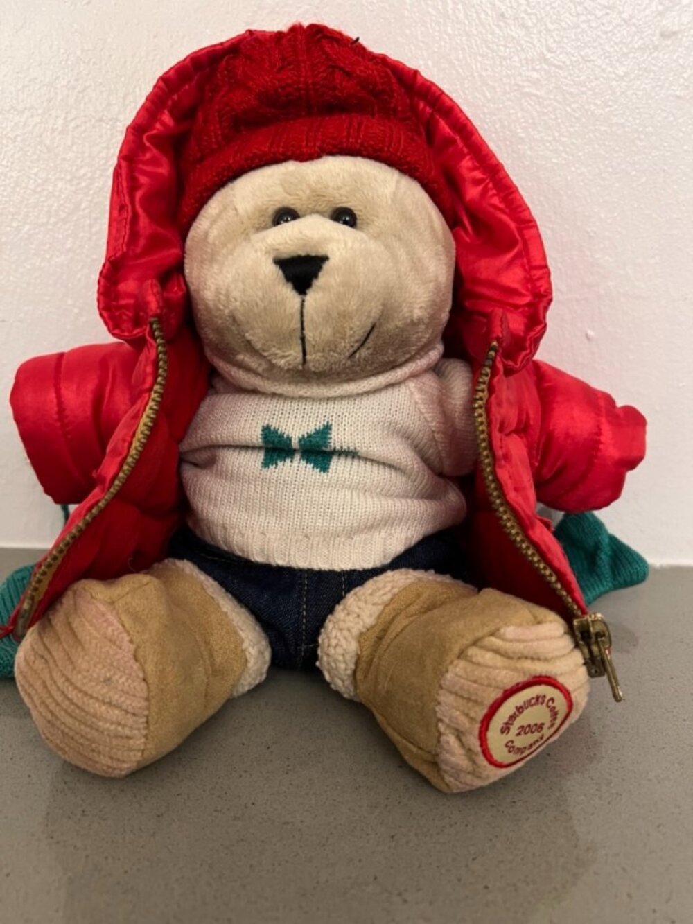 Starbucks Coffee plush bear, 51st Edition in the Bearista Bear CollectionStarbuc
